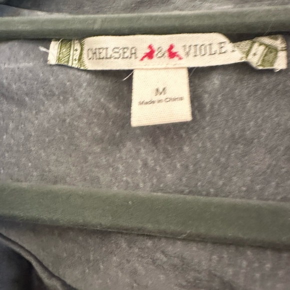 Chelsea & Violet Gray Suede Leather Moto Motorcycle Jacket Women’s Lined size M - Picture 11 of 13